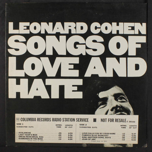 Songs of Love & Hate [Vinyl]