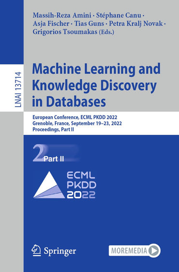 Machine Learning and Knowledge Discovery in Databases: European Conference, ECML PKDD 2022, Grenoble, France, September 