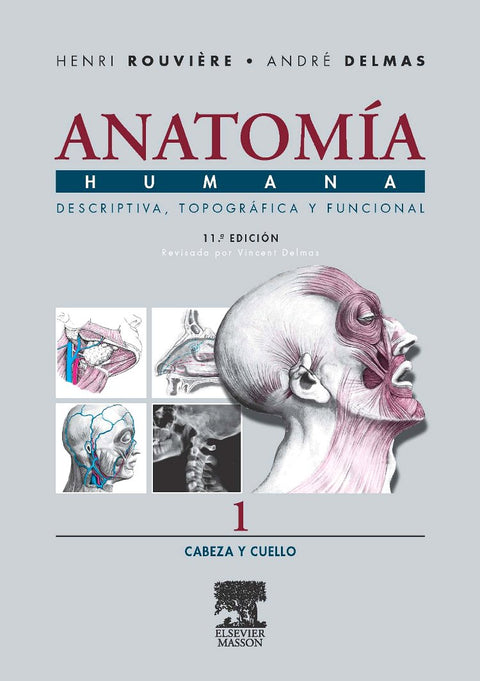 Anatomía Humana Descriptiva, topográfica y funcional. Tomo 1. Cabeza y cuello (Spanish Edition)