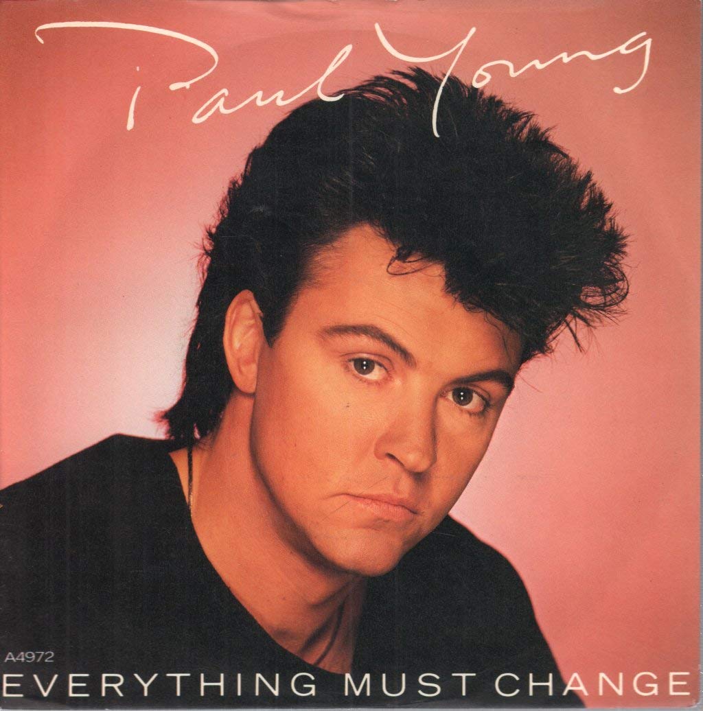EVERYTHING MUST CHANGE 7 INCH (7" VINYL 45) UK CBS 1984