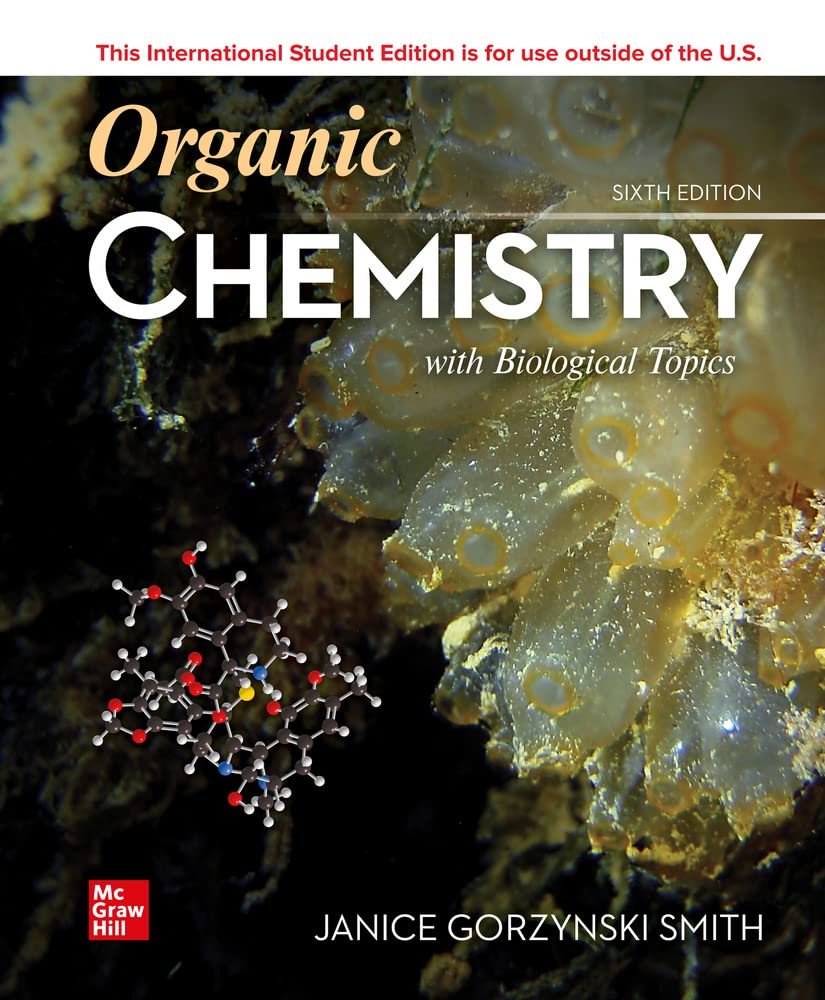 ISE Organic Chemistry with Biological Topics (ISE HED WCB CHEMISTRY)