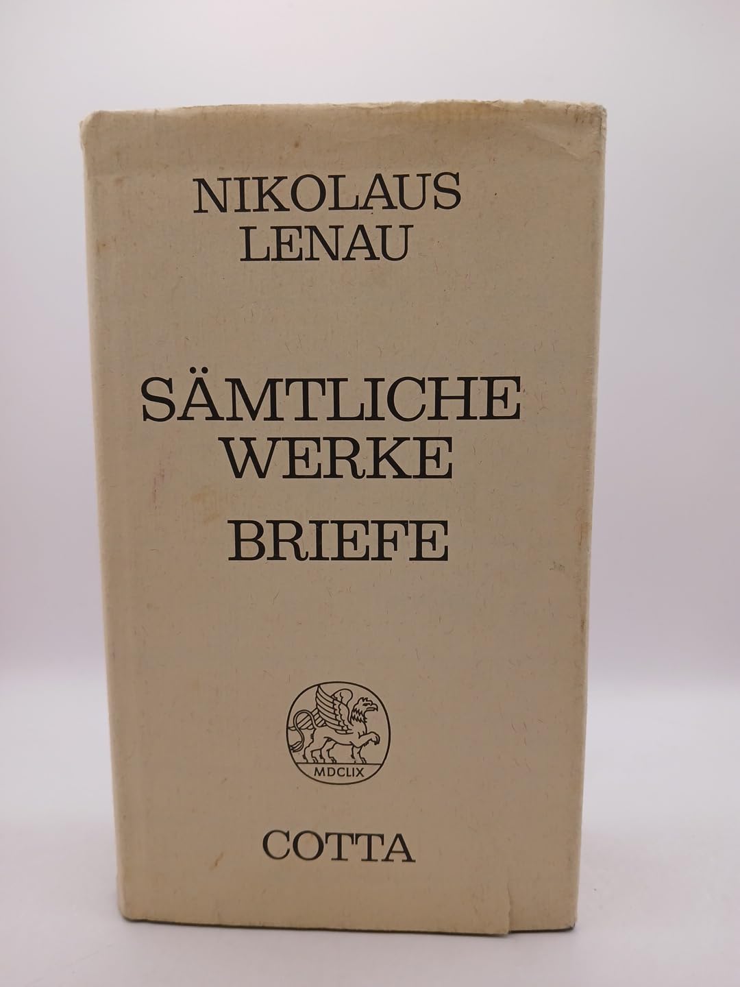 Sämtliche Werke, Briefe