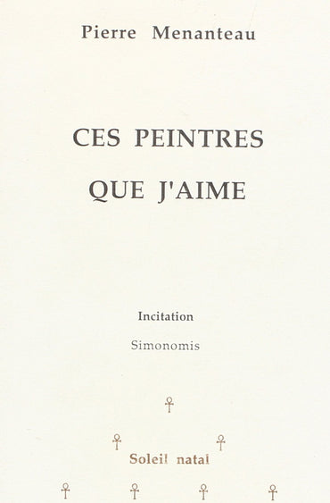 ces peintres que j'aime