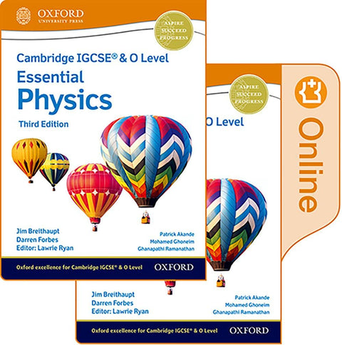 Cambridge IGCSE® & O Level Essential Physics Print and Enhanced Online Student Book Pack Third Edition