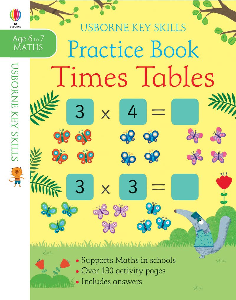 Times Tables Practice Book 6-7 (Key Skills)