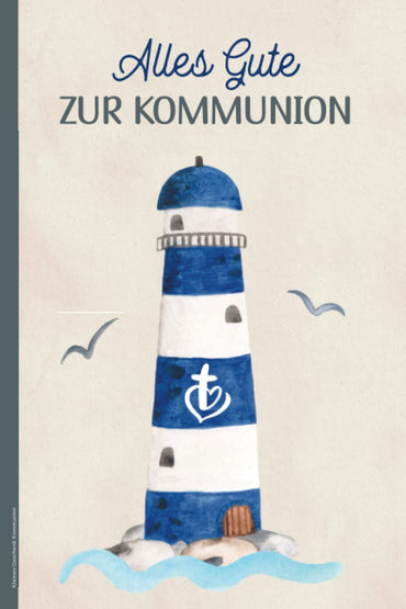 Kleines Geschenk Kommunion: Blanko Notizbuch zur Erstkommunion die Kleinigkeit zum Kommunionsunterricht für Mädchen und 