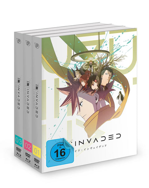 ID:INVADED - Gesamtausgabe - Bundle - Vol.1-3 - [DVD+Blu-ray]