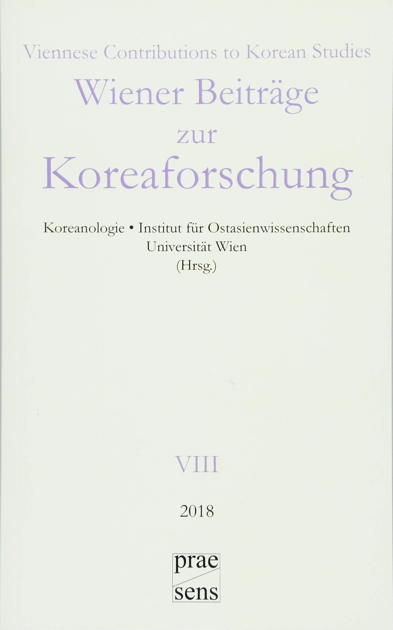 Wiener Beiträge zur Koreaforschung