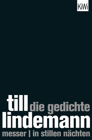Die Gedichte: Messer. In stillen Nächten