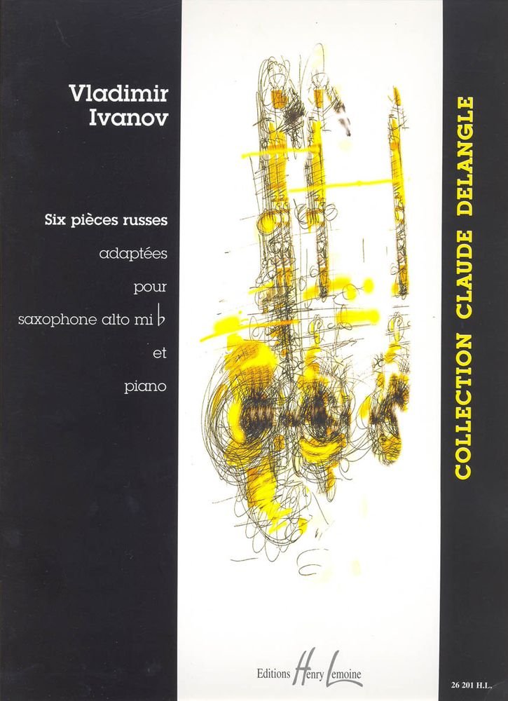 PIECES RUSSES (6) VOL.1 --- SAXOPHONE MIB ET PIANO (French Edition)
