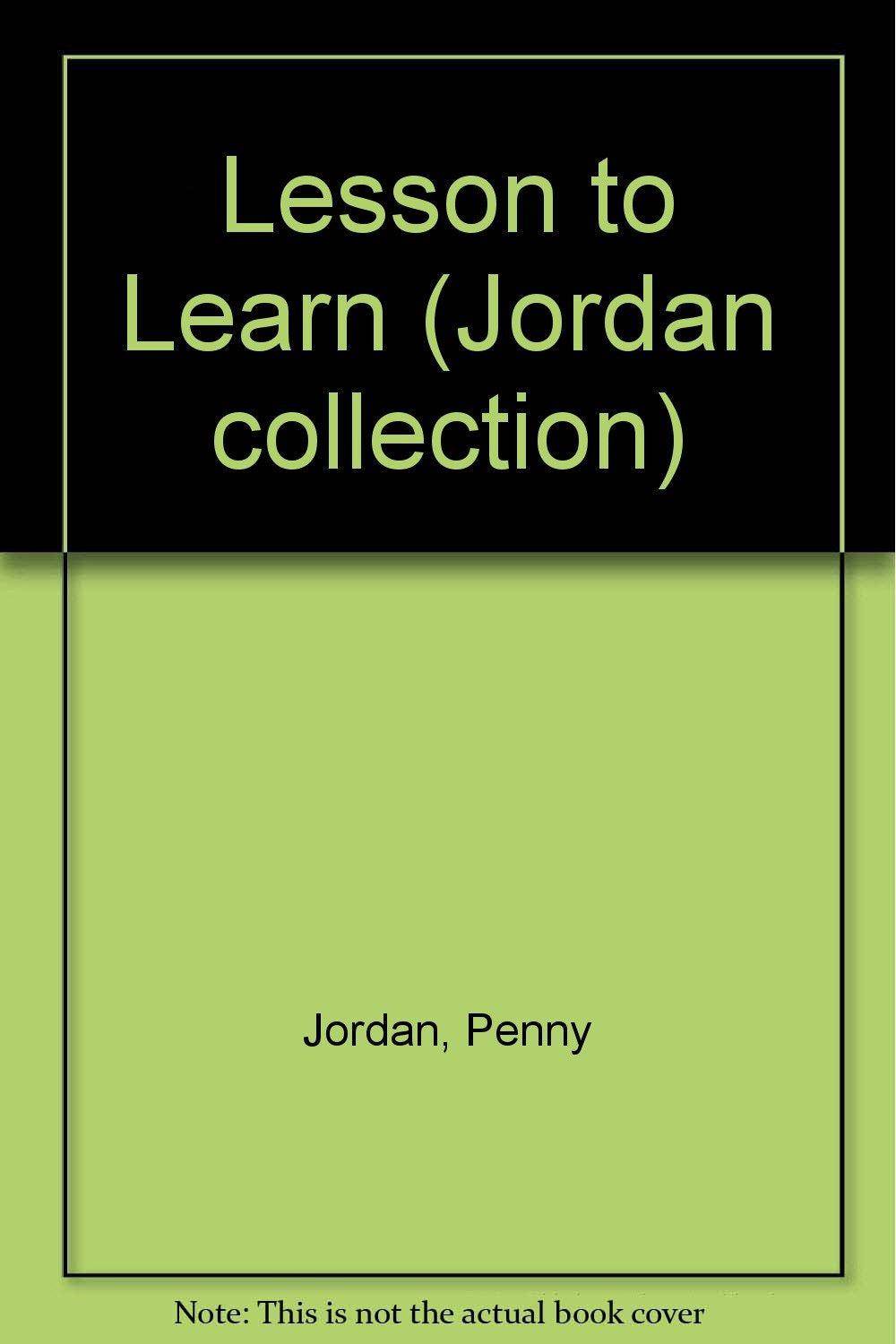 Lesson to Learn (Jordan collection)