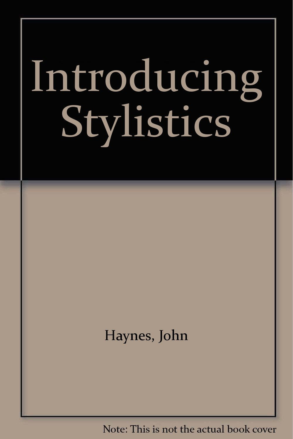 Introducing Stylistics