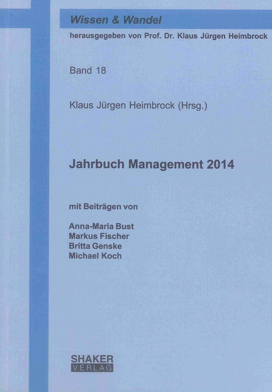 Jahrbuch Management 2014