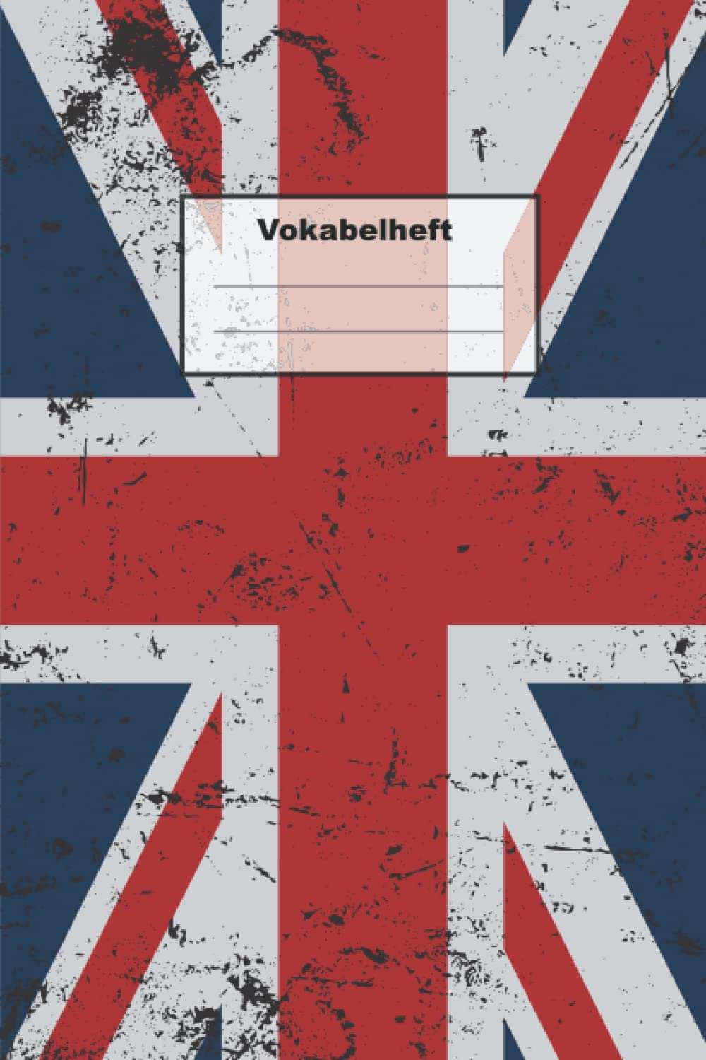 vokabelheft 2 spalten a5: Englisch Vokabelheft DIN A5 liniert mit 2 Spalten mit Register A-Z für über 2500 Vokabeln und 