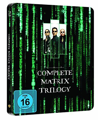 The Matrix Trilogy Blu-ray Steelbook German Import (English Language)