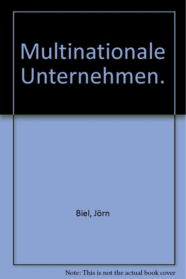 Multinationale Unternehmen: Probleme und Kontrolle auf internationaler, regionaler und nationaler Ebene (Schriftenreihe 