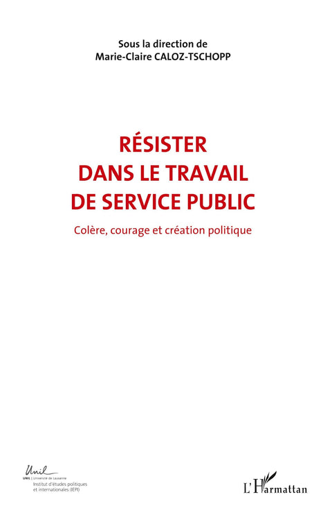 RÉSISTER DANS LE TRAVAIL DE SERVICE PUBLIC (VOL 6): Colère, courage et création politique (French Edition)