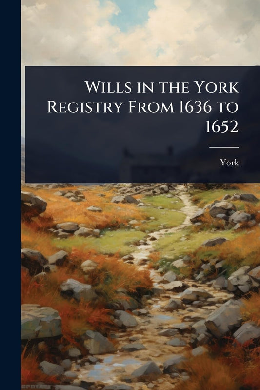 Wills in the York Registry From 1636 to 1652
