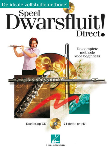Speel Dwarsfluit! Direct! Flûte Traversiere+CD