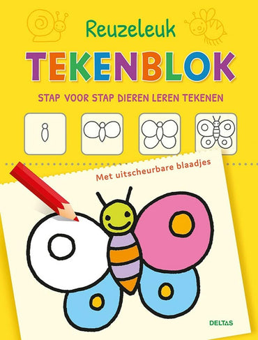 Reuzeleuk tekenblok
