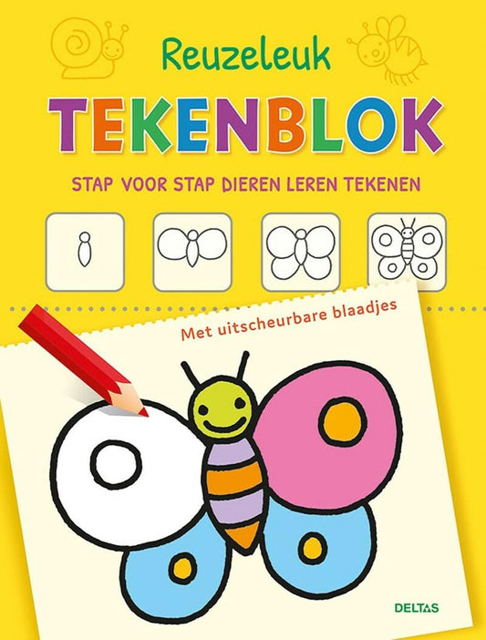 Reuzeleuk tekenblok