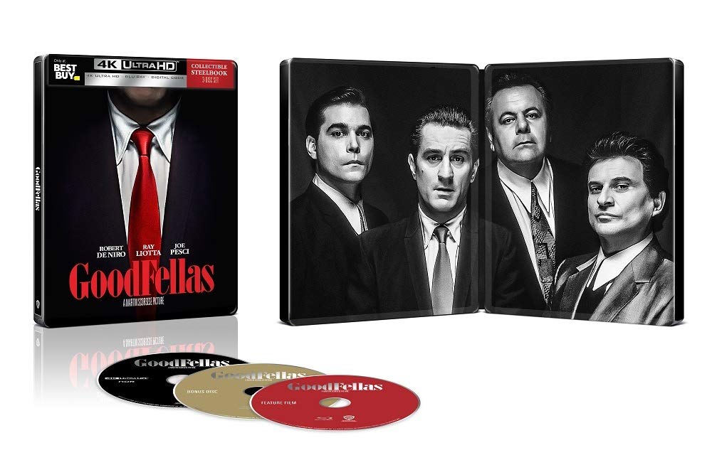 Goodfellas (Limited Edition Steelbook) [4K Ultra HD + Blu-ray + Digital HD]