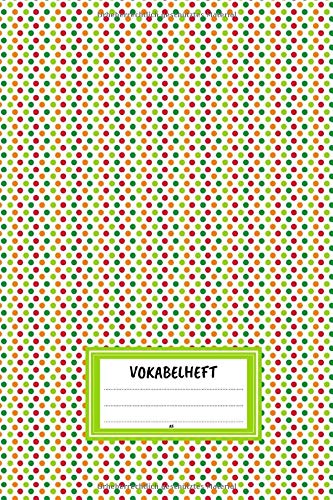 Vokabelheft A5: Vokabeln lernen mit System - 2 Spalten inkl. Kontrollkästchen | universal für alle Sprachen | 100 Seiten