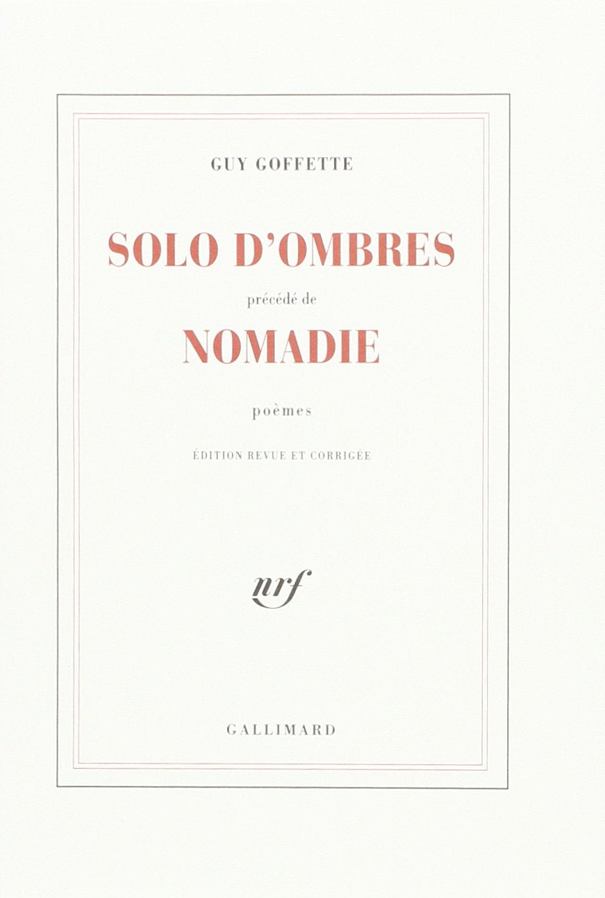 SOLO D'OMBRES/NOMADIE