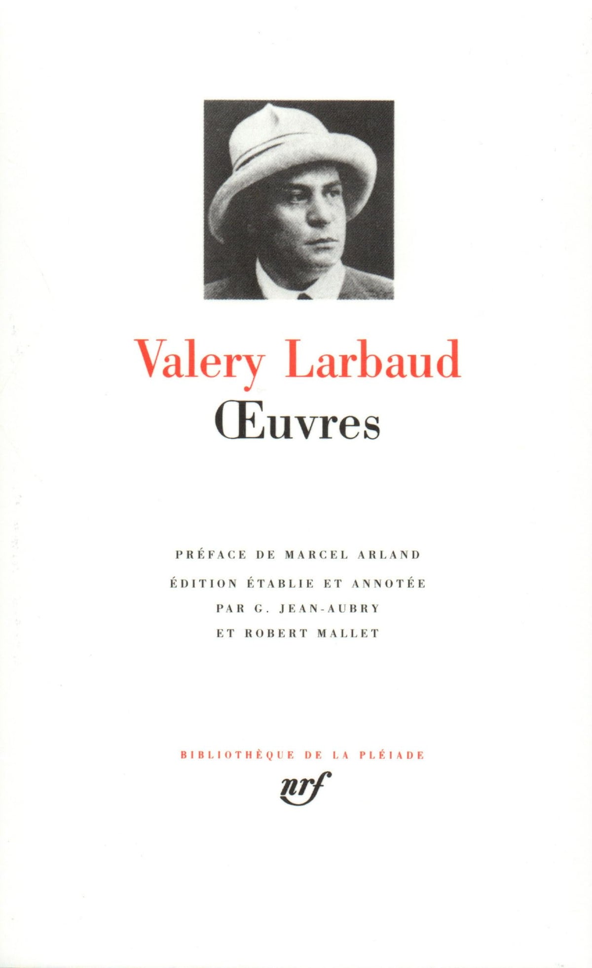 Oeuvres (Bibliotheque de la Pleiade) (French Edition)