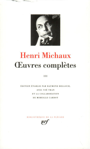 Oeuvres completes tome 3 (French Edition) BIbliotheque de la Pleiade