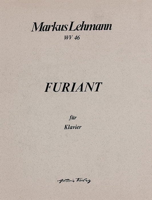 Furiant: WV 46. piano.