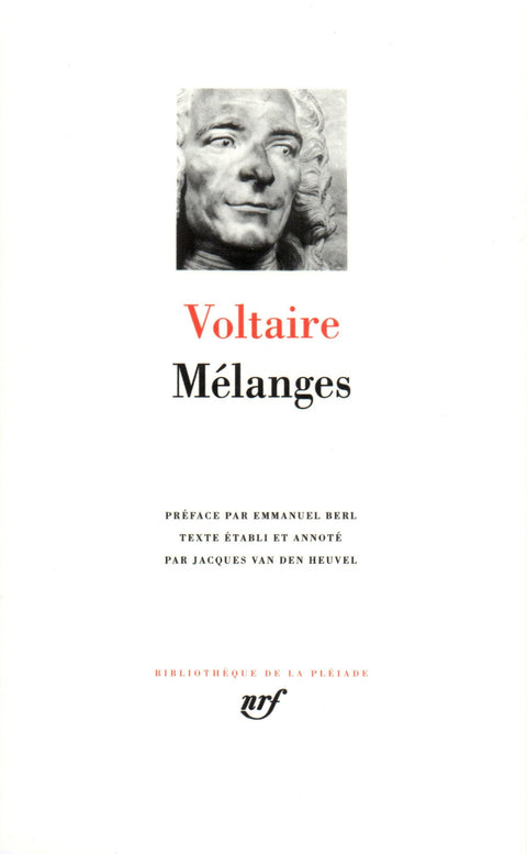Melanges (French Edition) (Bibliotheque de la Pleiade)