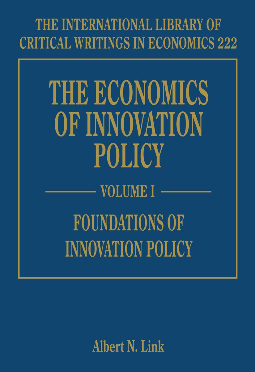 The Economics of Innovation Policy (The International Library of Critical Writings in Economics series, 222)