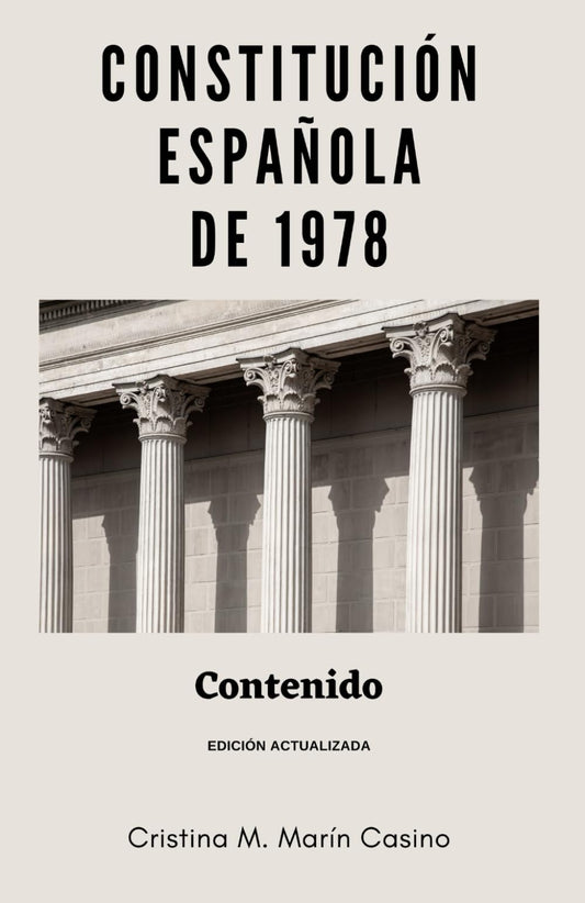 CONSTITUCIÓN ESPAÑOLA DE 1978: Contenido