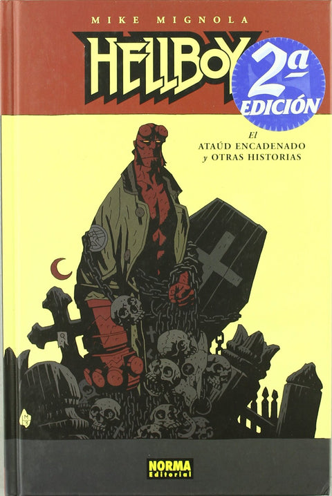 HELLBOY 03: EL ATAÚD ENCADENADO Y OTRAS HISTORIAS (Ed. Cartoné) (Spanish Edition)