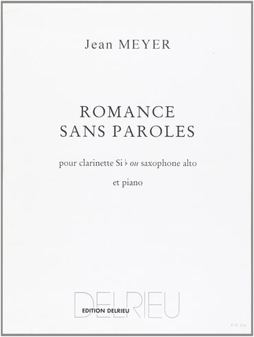 Meyer: Romance sans parole