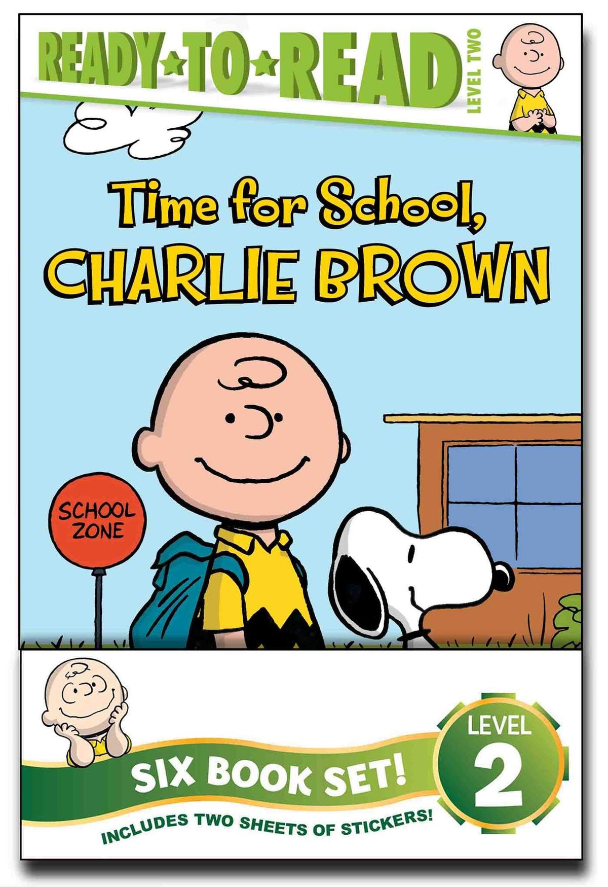 Peanuts Ready-to-Read Value Pack: Time for School, Charlie Brown; Make a Trade, Charlie Brown!; Lucy Knows Best; Linus Gets Glasses; Snoopy and Woodst