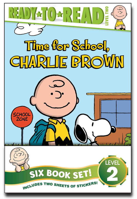 Peanuts Ready-to-Read Value Pack: Time for School, Charlie Brown; Make a Trade, Charlie Brown!; Lucy Knows Best; Linus Gets Glasses; Snoopy and Woodst