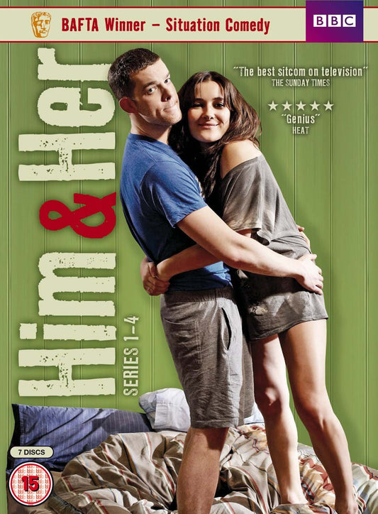 Him & Her - (Seasons 1-4) - 7-DVD BoxSet ( Him and Her - Season 1-4 ) [ NON-USA FORMAT, PAL, Reg.2.4 Import - United Kingdom ]
