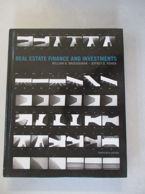 Real Estate Finance and Investments
