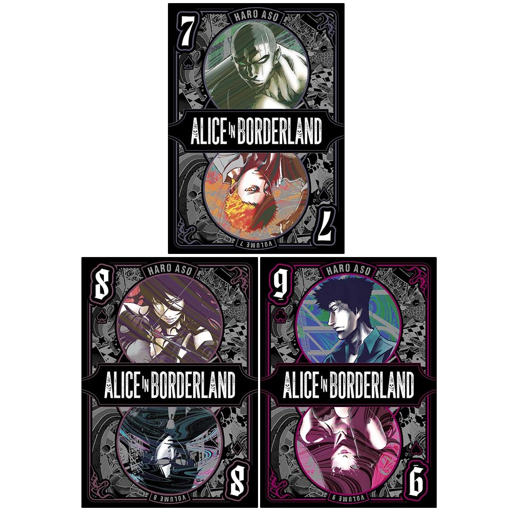 Alice in Borderland Volume 7-9 Collection 3 Books Set By Haro Aso