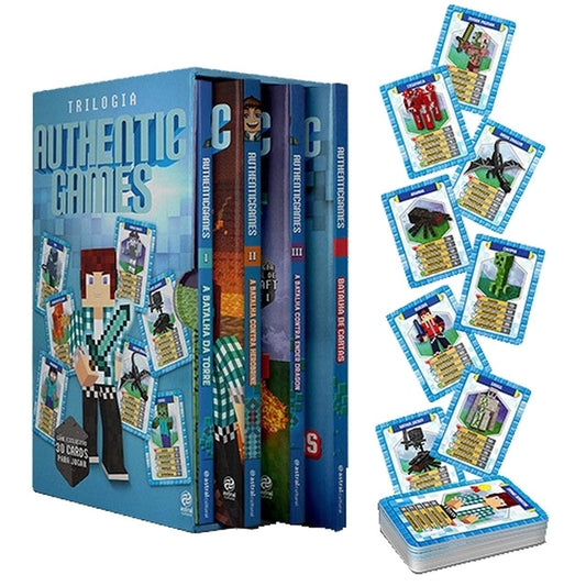 Trilogia Authenticgames com cards [paperback] Túlio, Marco