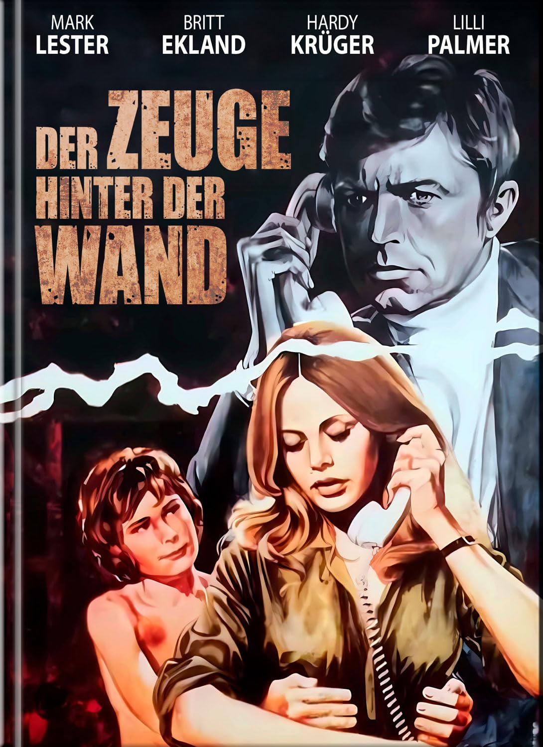 Der Zeuge hinter der Wand - Diabolisch [Blu-Ray+DVD] - uncut - limitiertes Mediabook Cover A