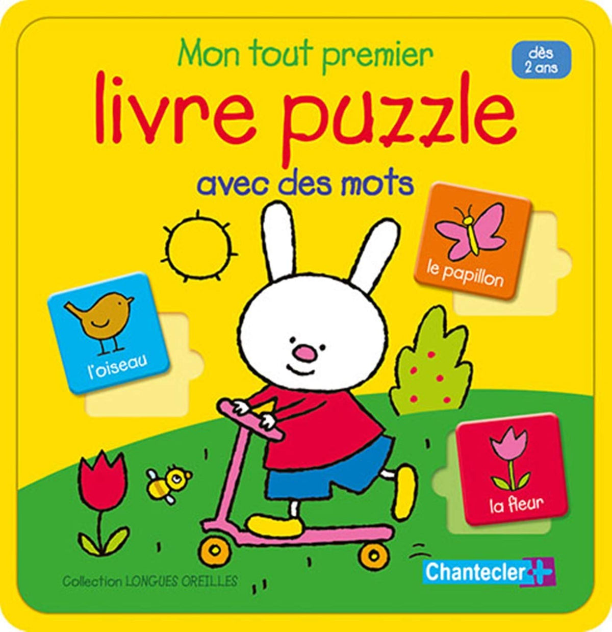 LO - Mon tout premier livre puzzle avec des mots (dès 2 ANS)