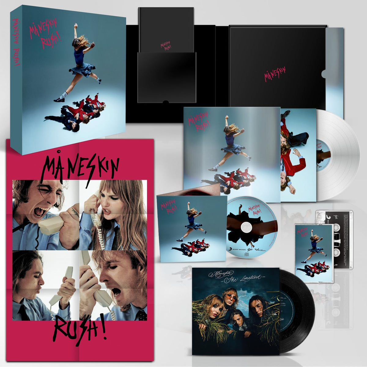 Rush - Limited Boxset includes LP, CD, Cassette, 7-Inch & Photobook