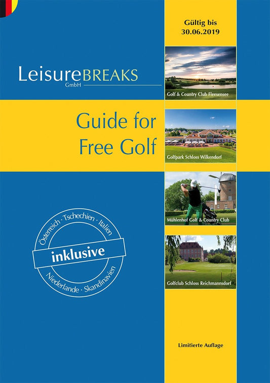 Guide for Free Golf: Gültig bis 30.06.2019