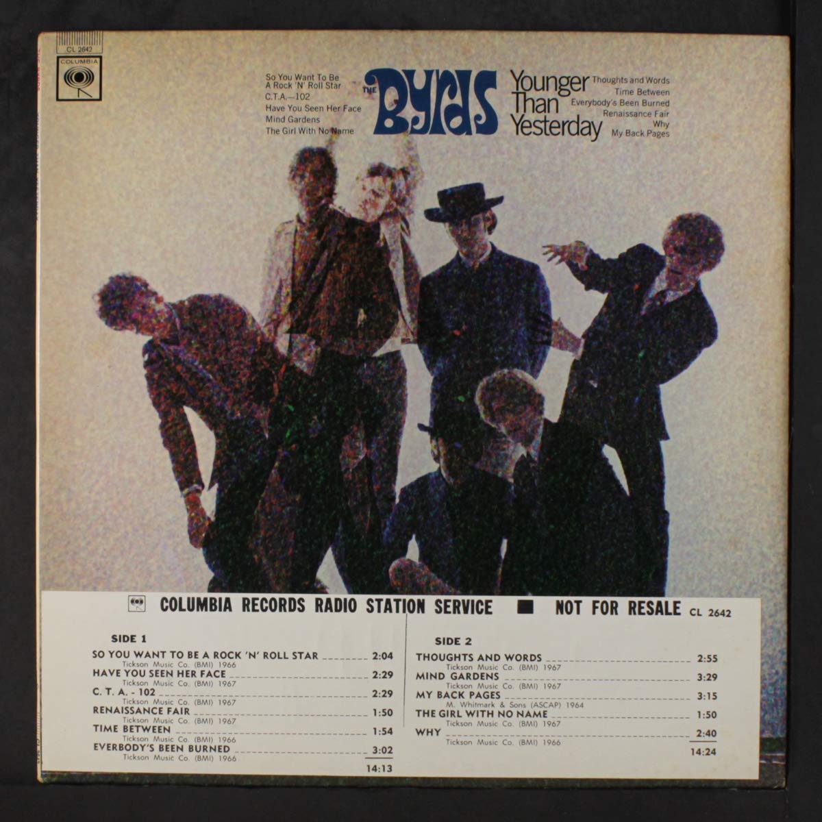younger than yesterday LP