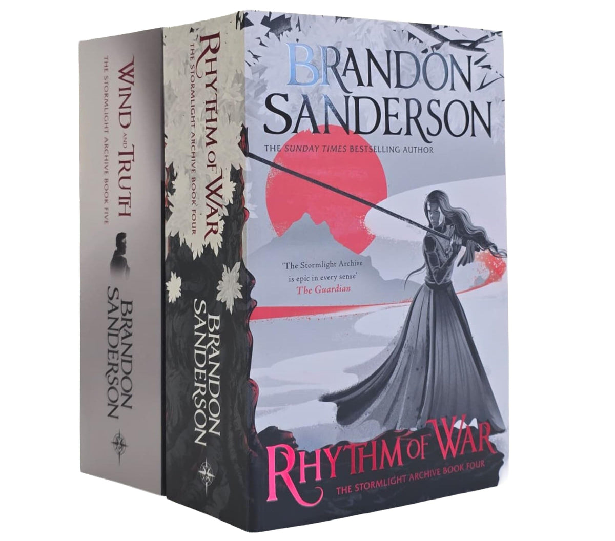 The Stormlight Archive Series (Book 4 & 5) by Brandon Sanderson 2 Books Collection Set (Wind And Truth [Hardback], Rhyth