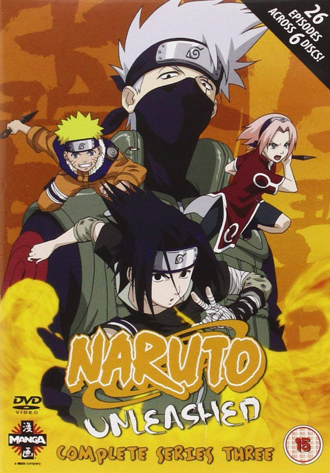 Naruto Unleashed - Complete Series 3 [DVD]