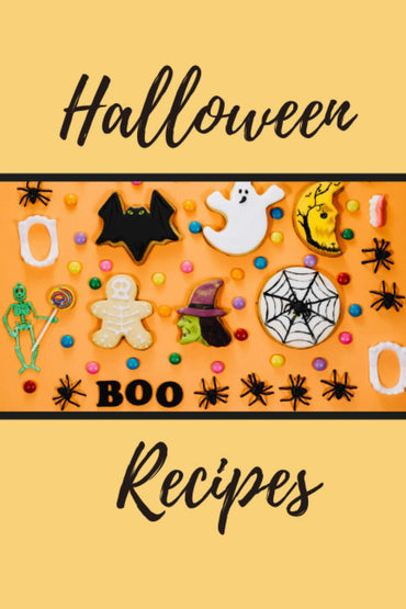 Halloween Recipes: Spookie Halloween Cookbook - Fill in your freaky recipes!
